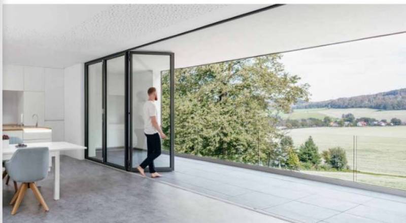 baies accordéon de notre partenaire Solarlux  à Aix en Provence