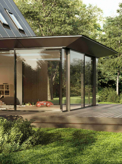 Vérandas Solarlux toiture plate sur Mesure à Cabriès