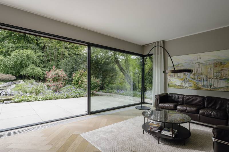 Un élément de luxe à votre maison grâce aux baies coulissantes Cero.